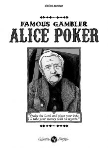 J. Jouvray, Alice Poker, couverture portfolio n°2 OW! - format 22x31cm.